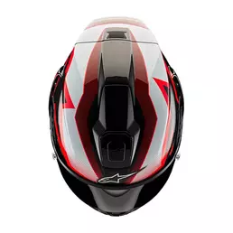 Alpinestars Supertech R10 Team Мотошлем Red Gloss Красный