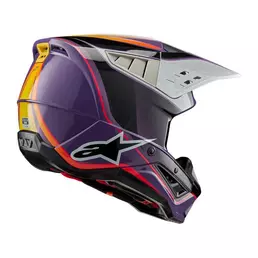 Alpinestars Sm5 2206 Sail Мотошлем Purple Фиолетовый