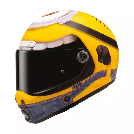 Hjc V10 Stuart Minions Мотошлем Желтый (размер: xs)