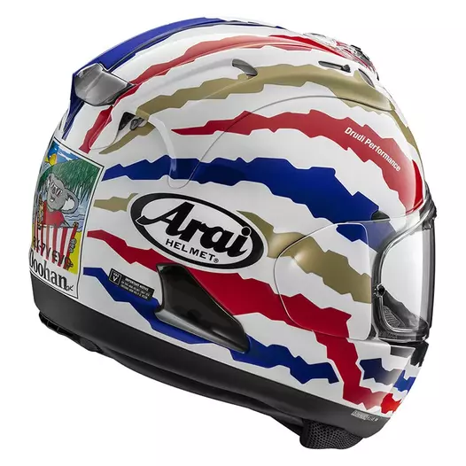 Arai Rx-7v Evo Doohan Jubilee Restyle Мотошлем Белый
