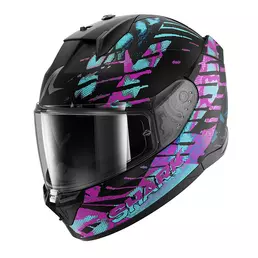 Shark D-skwal 3 Reptaia Mat Мотошлем Cameleon Black Черный