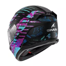 Shark D-skwal 3 Reptaia Mat Мотошлем Cameleon Black Черный