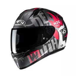 Hjc C10 Fop Мотошлем Black Red Красный