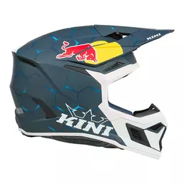 Kini Red Bull Mx3 Youth 1.0 Мотошлем Blue White Синий
