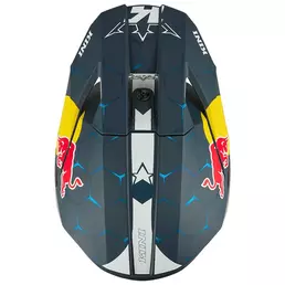 Kini Red Bull Mx3 Youth 1.0 Мотошлем Blue White Синий