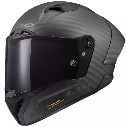 Ls2 Ff805 Thunder Carbon Gp Pro Fim Black Matt Черный