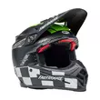 Bell Moto-9s Flex Fasthouse Smokebomb Black Yellow Желтый
