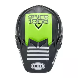 Bell Moto-9s Flex Fasthouse Smokebomb Black Yellow Желтый