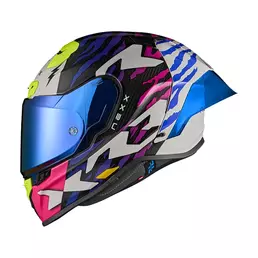 Nexx X.r3r Ziger Мотошлем Purple Blue Фиолетовый