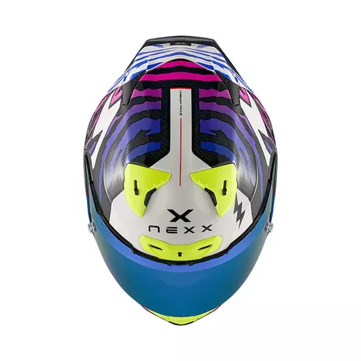 Nexx X.r3r Ziger Мотошлем Purple Blue Фиолетовый