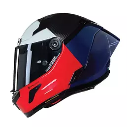Nolan X-804 Rs Ultra Carbon Blocco Мотошлем Blue Синий