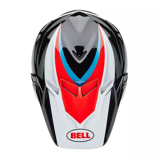 Bell Moto-9s Flex Merchant Мотошлем Red Красный