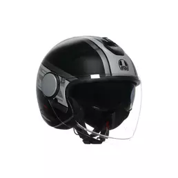 Agv Eteres E2206 Mondello Мотошлем Black Grey Matt Серый
