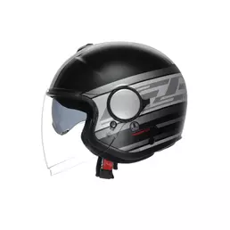 Agv Eteres E2206 Mondello Мотошлем Black Grey Matt Серый