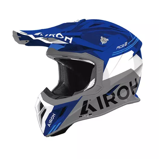 Airoh Aviator Ace 2 Fury Мотошлем Blue Синий (размер: xs)