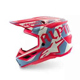 Alpinestars Sm7 2206 Beast Coast Мотошлем Красный