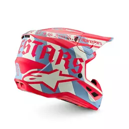 Alpinestars Sm7 2206 Beast Coast Мотошлем Красный