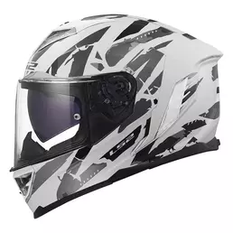 Ls2 Ff818 Storm 3 Kaos Мотошлем White Белый
