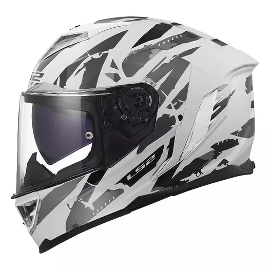 Ls2 Ff818 Storm 3 Kaos Мотошлем White Белый (размер: 2xs)