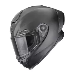 Scorpion Exo Race Air Solid Мотошлем Black Pearl Matt Черный
