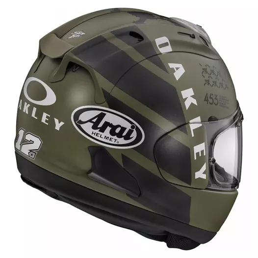 Arai Rx-7v Evo Oakley X Mvk Мотошлем Зеленый