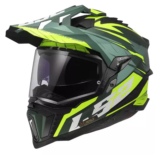 Ls2 Mx701 Explorer Spire Мотошлем Green Matt Зеленый (размер: xs)