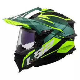 Ls2 Mx701 Explorer Spire Мотошлем Green Matt Зеленый