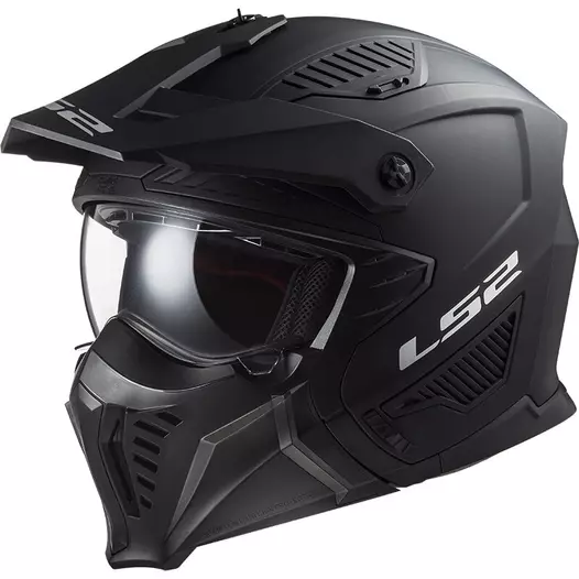 Ls2 Of606 Drifter Solid Мотошлем Black Matt Черный (размер: xs)