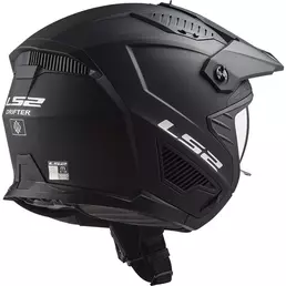 Ls2 Of606 Drifter Solid Мотошлем Black Matt Черный