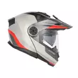 Acerbis Rider Modular Мотошлем Grey Red Серый