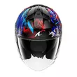 Shark Skwal Jet Pranz Мотошлем Blue Red Синий