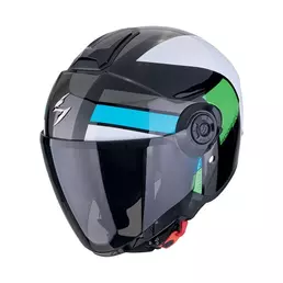 Scorpion Exo City 2 Blur Мотошлем Green Зеленый