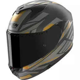 Nolan X-904 Ultra Carbon Rombo Мотошлем Gold Black Золотистый (размер: xl)