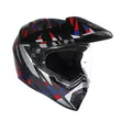 Agv Ax9 E2206 Carbon Steppa Мотошлем Red Blue Красный (размер: xs)