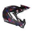 Agv Ax9 E2206 Carbon Steppa Мотошлем Red Blue Красный