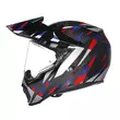 Agv Ax9 E2206 Carbon Steppa Мотошлем Red Blue Красный