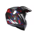 Agv Ax9 E2206 Carbon Steppa Мотошлем Red Blue Красный