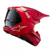 Alpinestars Supertech M10 2206 Flood Мотошлем Red Красный