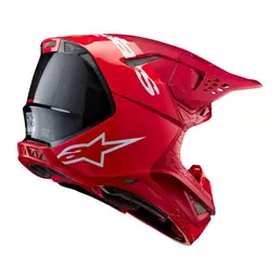 Alpinestars Supertech M10 2206 Flood Мотошлем Red Красный