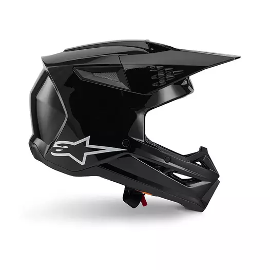 Alpinestars Sm3 Solid Мотошлем Black Черный