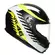 Agv K6 Rapid 46 Мотошлем Black Matt White Yellow Желтый