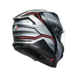 Agv K7 E2206 Jaeger Мотошлем Black Silver Серый