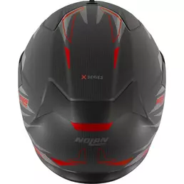 Nolan X-904 Ultra Carbon Rombo Мотошлем Red Black Красный
