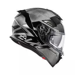 Premier Devil Carbon 22.06 Mn 9 Мотошлем Black Красный