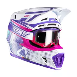 Leatt Moto 7.5 V26 Мотошлем Kit Purple Розовый