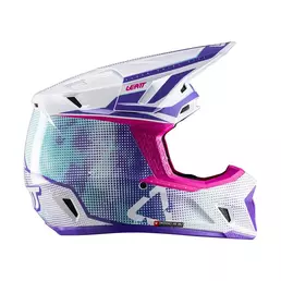 Leatt Moto 7.5 V26 Мотошлем Kit Purple Розовый