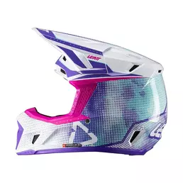 Leatt Moto 7.5 V26 Мотошлем Kit Purple Розовый
