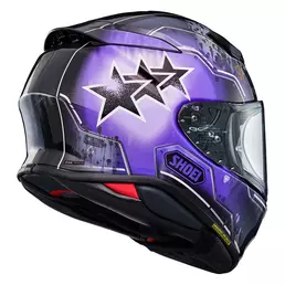 Shoei Nxr 2 H-mobility Zaku Tc-12 Мотошлем Фиолетовый