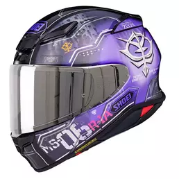 Shoei Nxr 2 H-mobility Zaku Tc-12 Мотошлем Фиолетовый