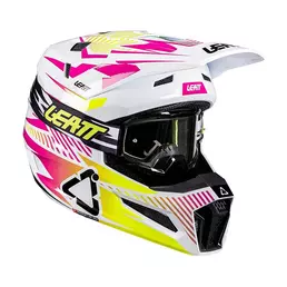 Leatt Kit Moto 3.5 Jr V26 Мотошлем Pink Розовый (размер: m)